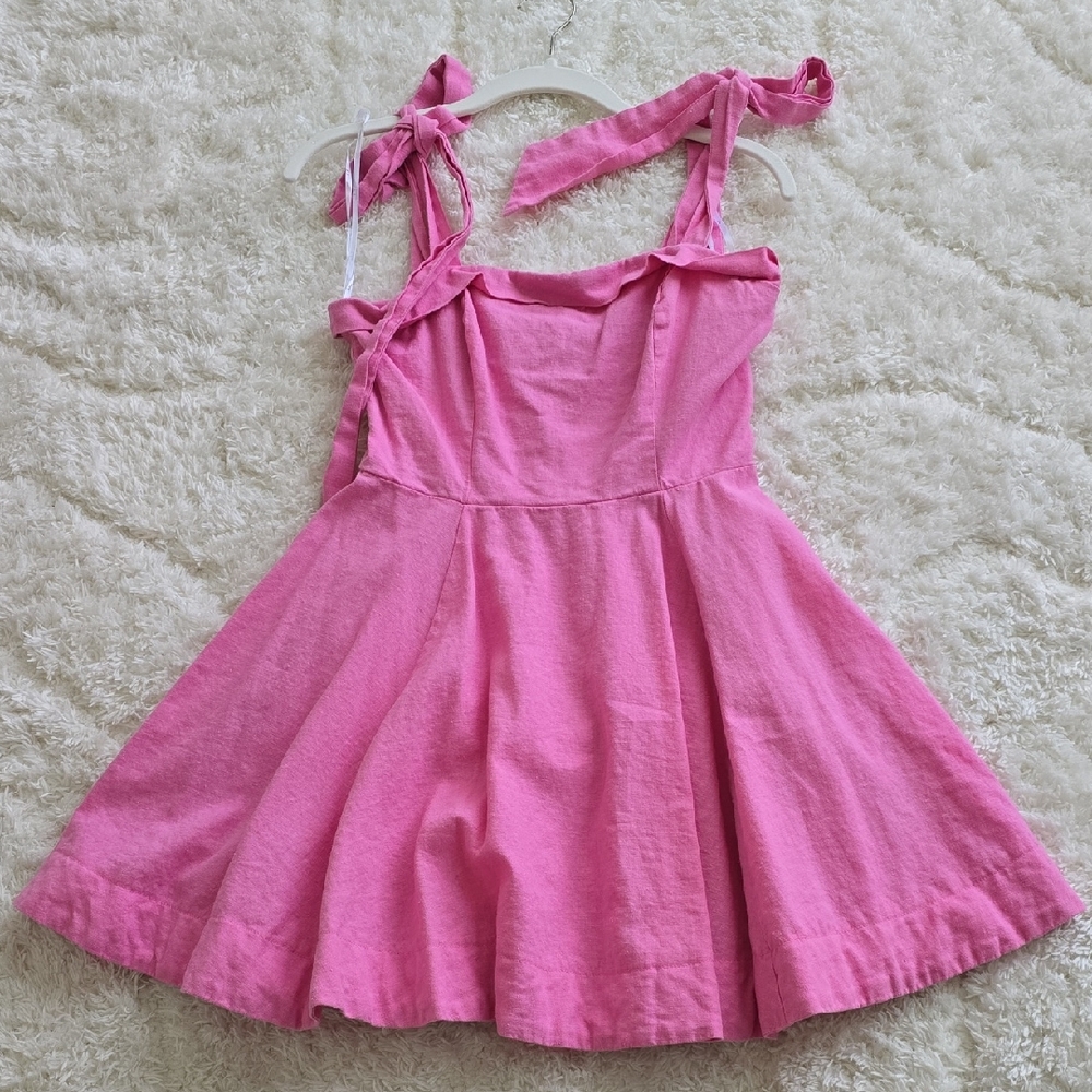 Lulu's Vibrant Pink Dress